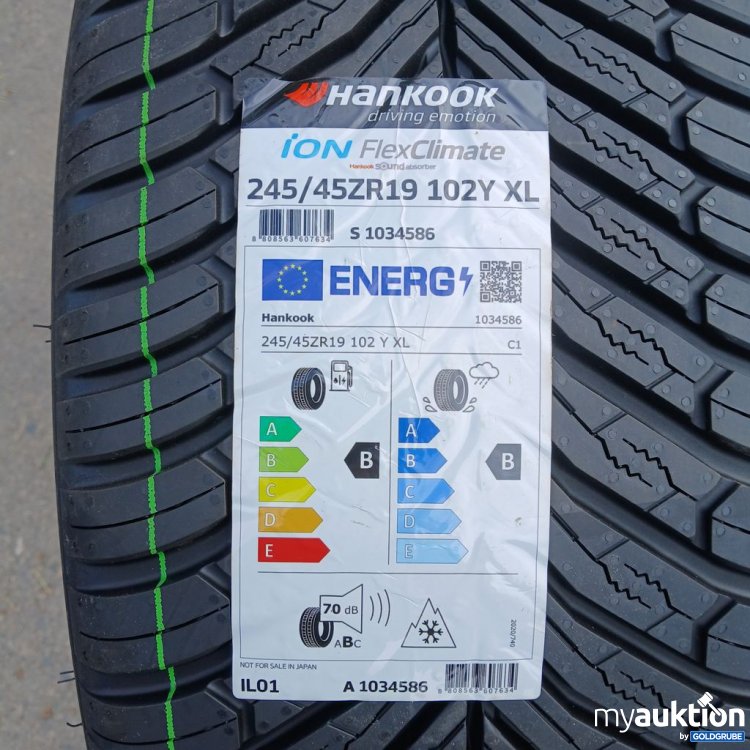 Artikel Nr. 523494: Hankook FlexClimate 245/45 R19