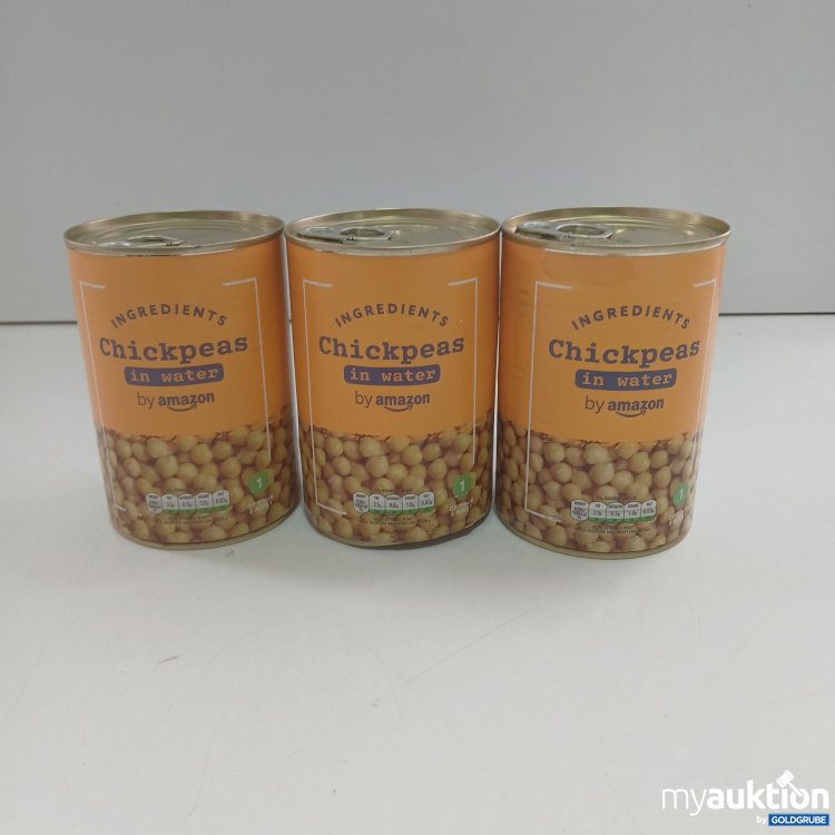 Artikel Nr. 815494 Artikel Nr. 815494: Amazon Chickpeas 3x400g