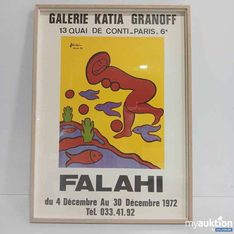 Artikel Nr. 834494 Artikel Nr. 834494: Galerie Katia Granoff 13 Quai De Conti_Paris_6e Bild eingerahmt ca. 60x44cm