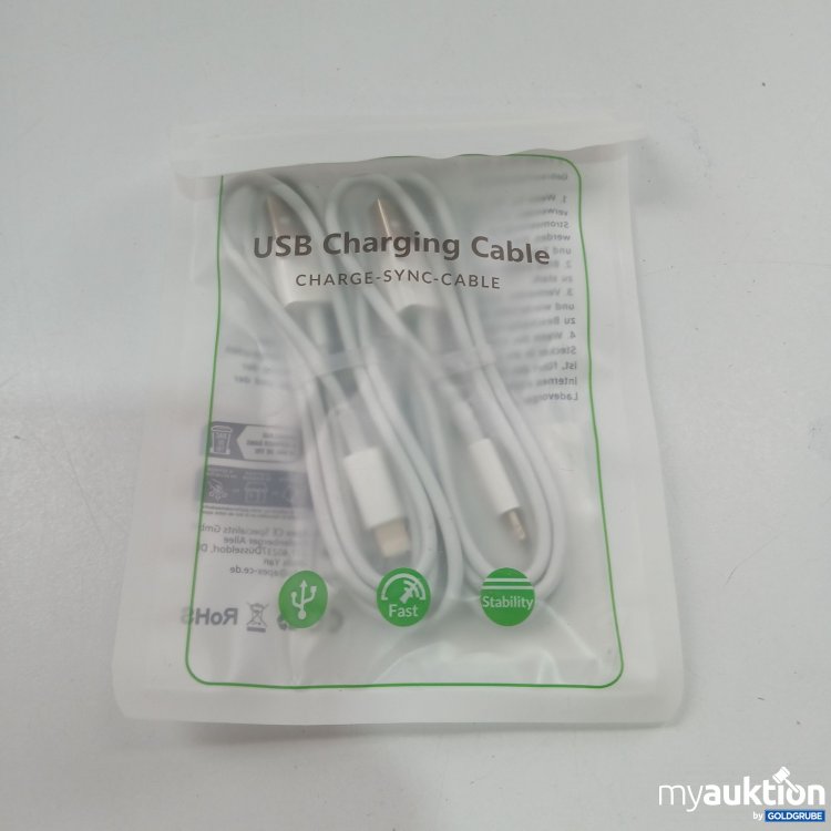 Artikel Nr. 861494: USB Charging Cable für IPhone 2x