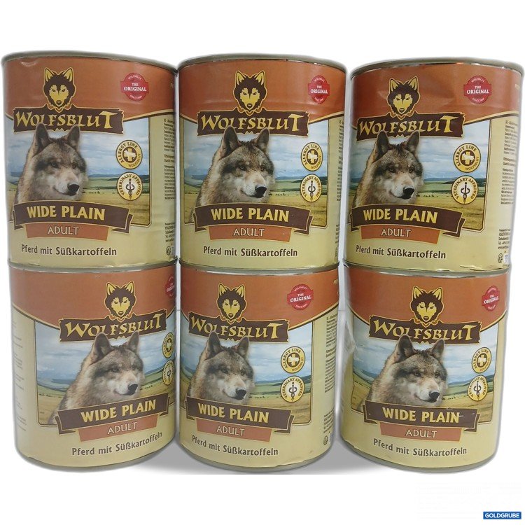 Artikel Nr. 885494: Wolfsblut Wide Plain Adult Hundefutter Pferd mit Süßkartoffeln je 800g