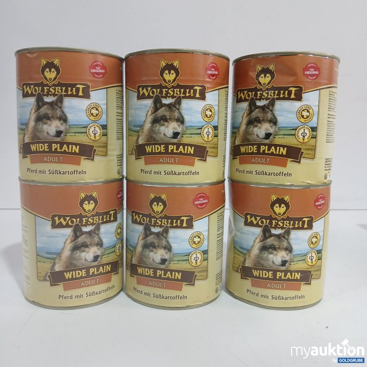 Artikel Nr. 885494: Wolfsblut Wide Plain Adult Hundefutter Pferd mit Süßkartoffeln je 800g