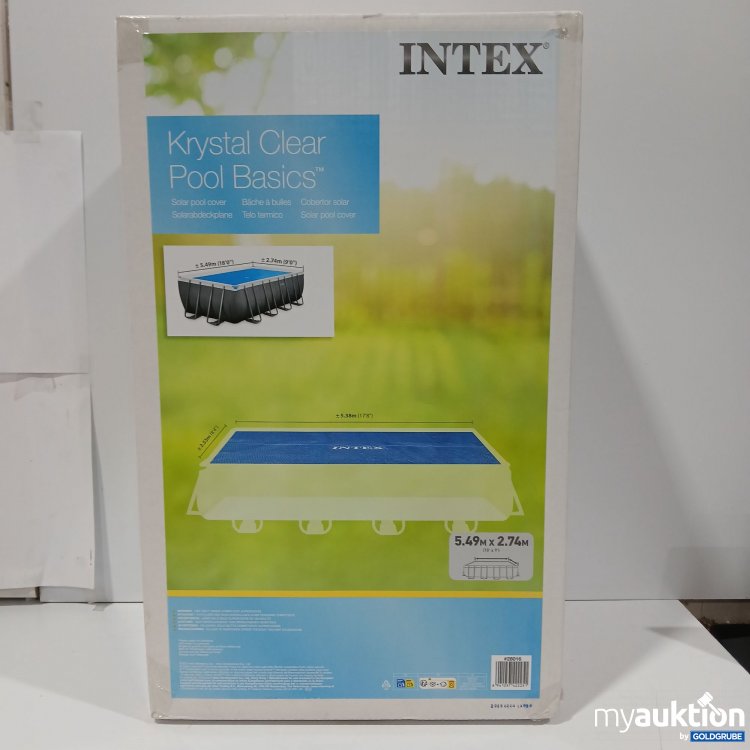 Artikel Nr. 888494: Intex Krystal Clear Pool Basics Solarabdeckpkane 