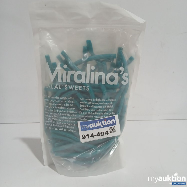 Artikel Nr. 914494: Miralinas Halal Sweets Balla Stixx Raspberry 500g 
