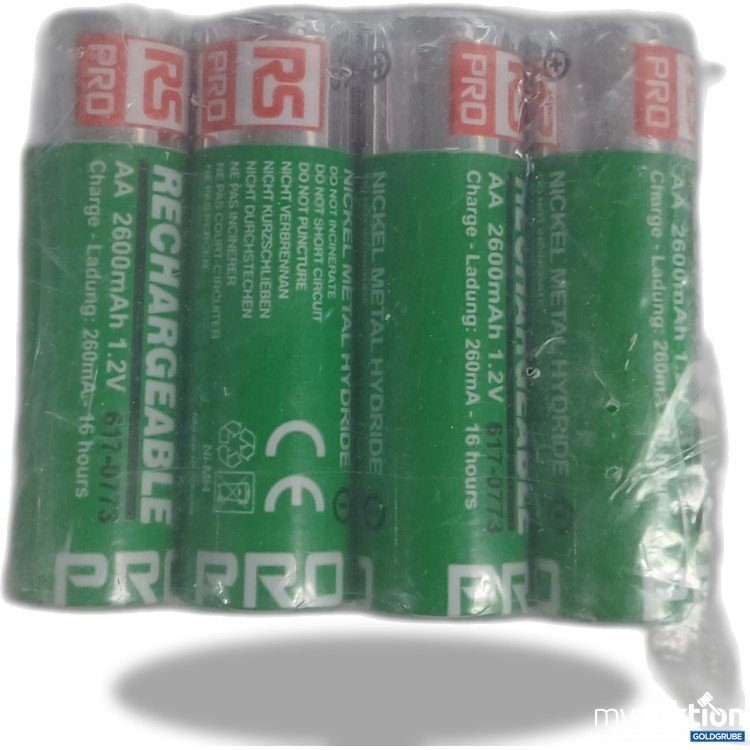 Artikel Nr. 970494 Artikel Nr. 970494: Rs Pro 617-0773 AA ,Rechargeable 4St.