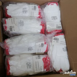 Auktion Solidstar Weiße Baumwoll-Arbeitshandschuhe