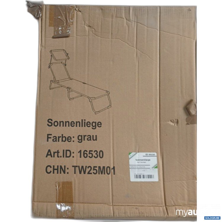 Artikel Nr. 441495: Sonnenliege grau