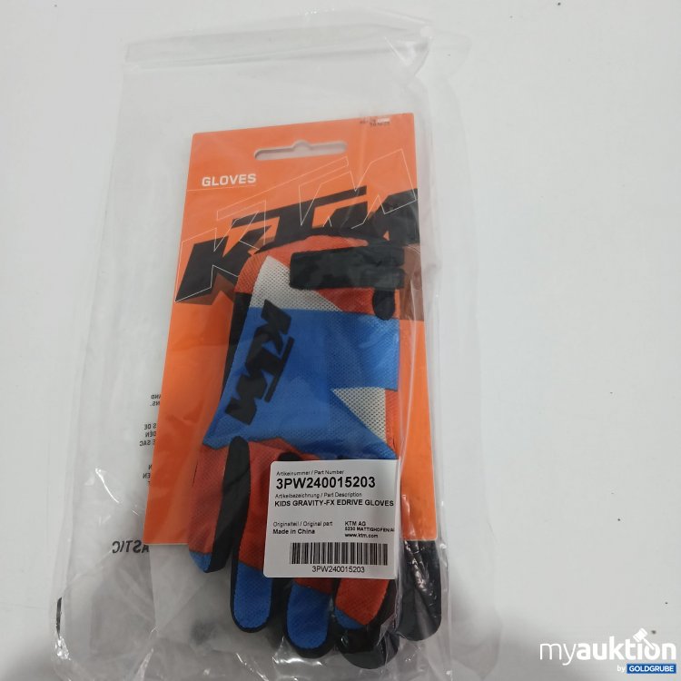 Artikel Nr. 519495 Artikel Nr. 519495: KTM Kids Gravity FX Edrive Gloves M/6