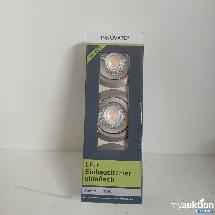 Artikel Nr. 819495 Artikel Nr. 819495: Innovate LED Einbaustrahler 3er Set