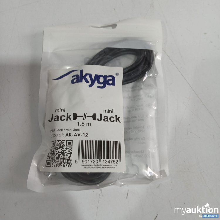 Artikel Nr. 874495: Akyga Mini Jack 1.8m AK-AV-12 