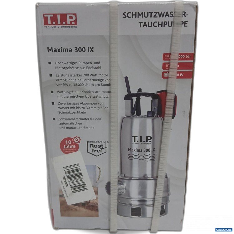 Artikel Nr. 887495 Artikel Nr. 887495: T.I.P. Schmutzwasser-Tauchpumpe Maxima 300 IX