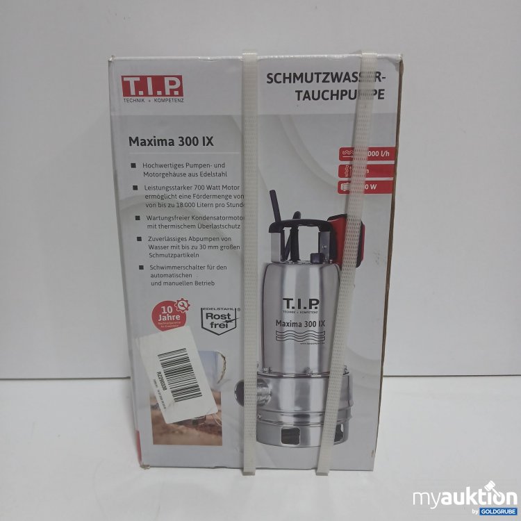 Artikel Nr. 887495 Artikel Nr. 887495: T.I.P. Schmutzwasser-Tauchpumpe Maxima 300 IX