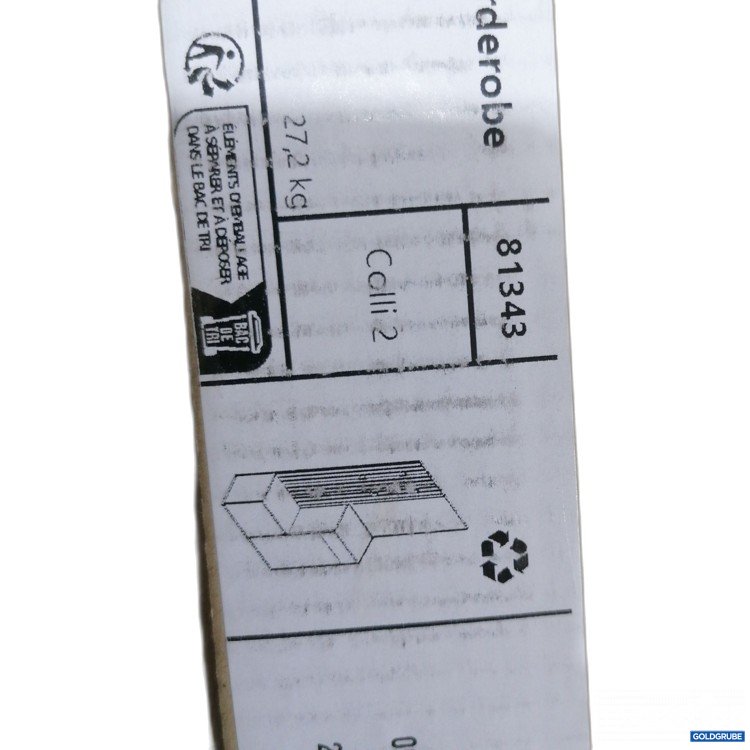 Artikel Nr. 896495: Bega Simple Kompaktgarderobe 86-104-T2-9  ca 88x195x35cm 