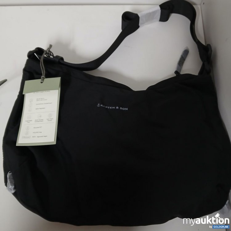 Artikel Nr. 918495: Kapton&Son SKARA Umhängetasche SMALL ALL BLACK