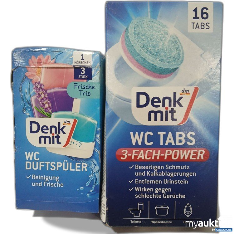 Artikel Nr. 958495: DenkMit Diverse WC Reiniger je 165ml & 400g