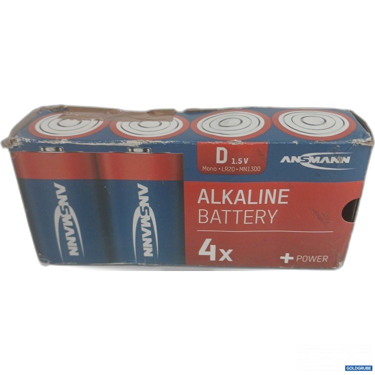Artikel Nr. 970495 Artikel Nr. 970495: Ansmann D 1,5V ,Alkaline Batterie 4St.
