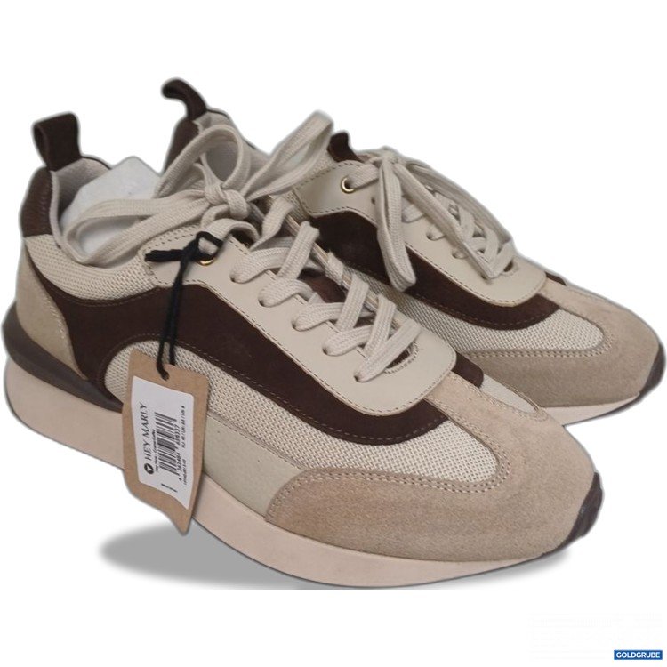 Artikel Nr. 980495 Artikel Nr. 980495: HEY MARLY Mate Cream-Coffee Sneakers