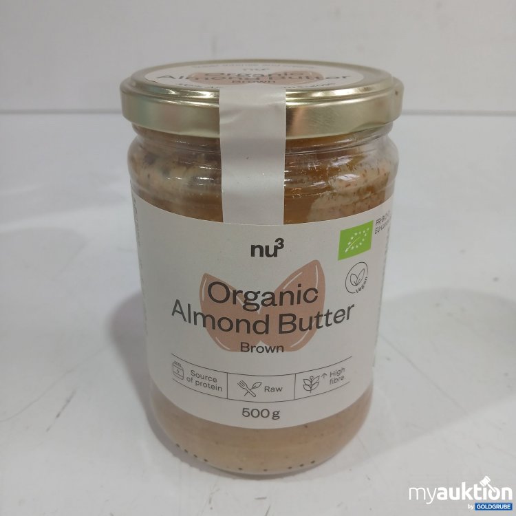 Artikel Nr. 460496 Artikel Nr. 460496: Nu3 Organic Almond Butter brown 500g