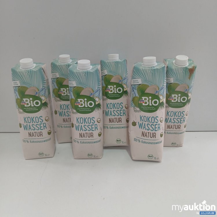 Artikel Nr. 815496 Artikel Nr. 815496: Bio Kokoswasser Natur 6x1l