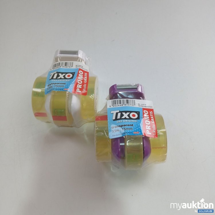 Artikel Nr. 831496: Tixo Klebeband mit Abroller 2er Pack