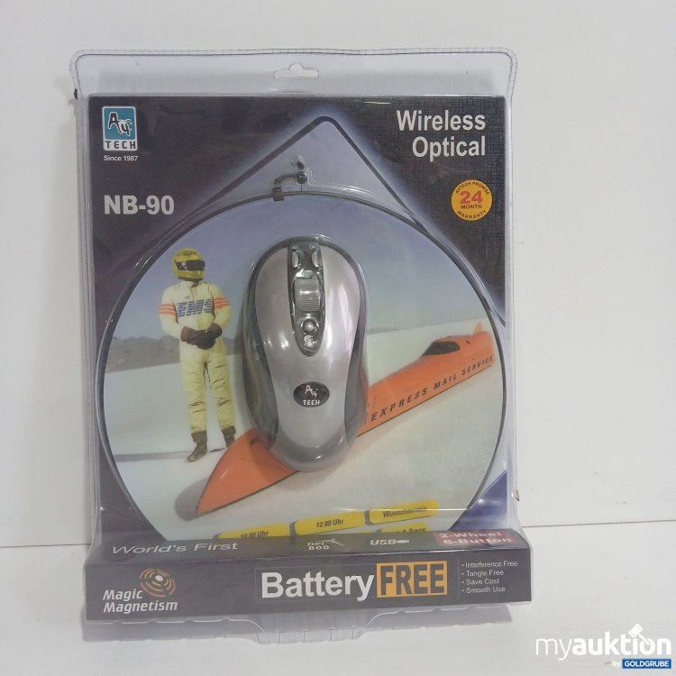 Artikel Nr. 834496 Artikel Nr. 834496: Wireless Optical Bettery Free NB-90 Mouse