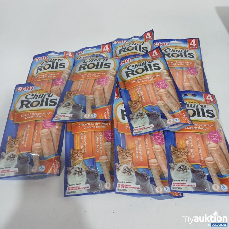 Artikel Nr. 885496: Churro Rolls Katzensnack 10x4Sticks 