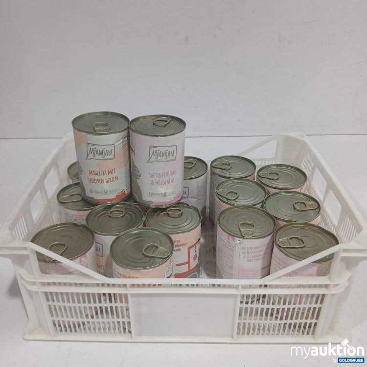 Artikel Nr. 960496: Mijamjan Katzenfutter diverse Sorten 17x400g