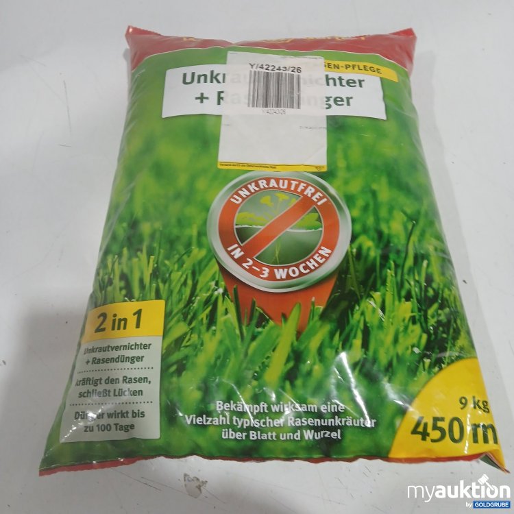 Artikel Nr. 465497 Artikel Nr. 465497: Wolf Garten 2 in 1 Unkrautvernichter + Rasendünger 9 kg