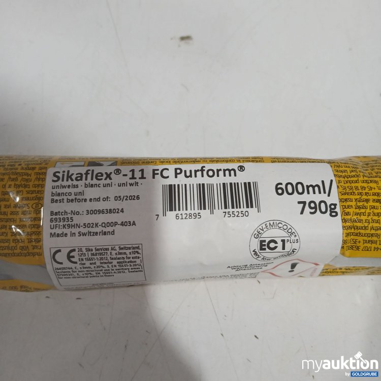 Artikel Nr. 524497: Sikaflex -11 FC Purform 600ml 