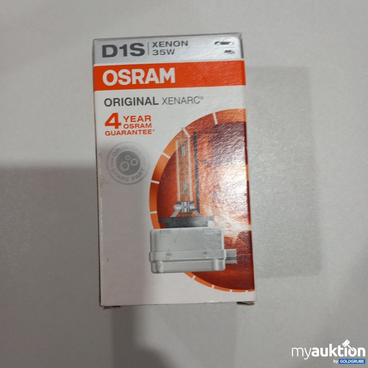 Artikel Nr. 759497 Artikel Nr. 759497: Osram Original Xenarc D1S 35 W