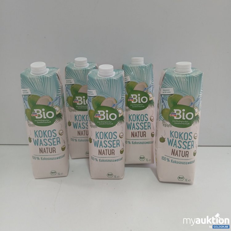Artikel Nr. 815497 Artikel Nr. 815497: Bio Kokoswasser Natur 5x1l