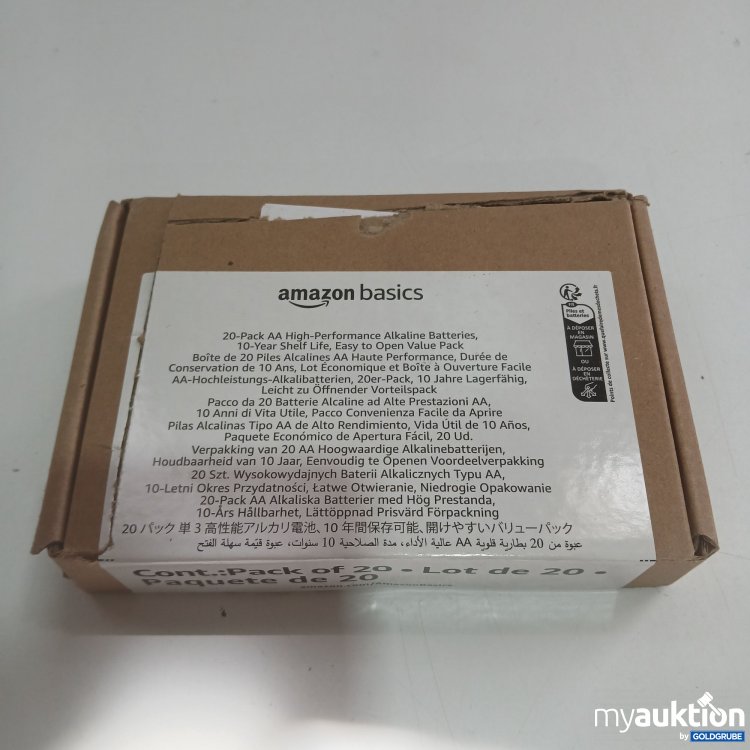 Artikel Nr. 839497 Artikel Nr. 839497: Amazon Basics AA 20 Stück