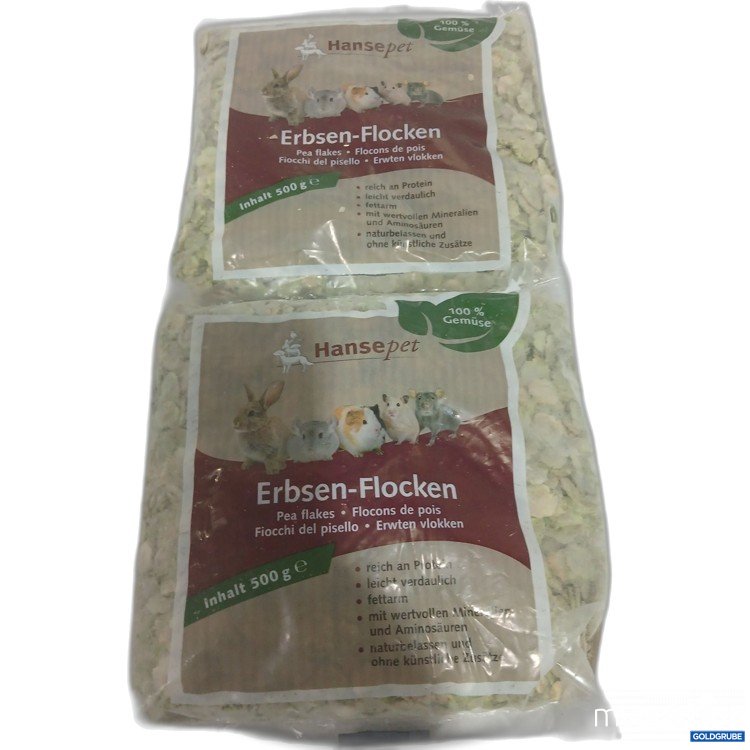 Artikel Nr. 890497: Hansepet Erbsen-Flocken 2 mal 500g
