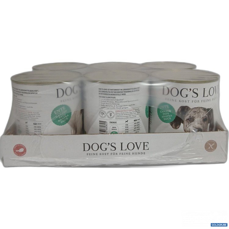 Artikel Nr. 891497: Dogs Love Hundefutter Ente 6x800g