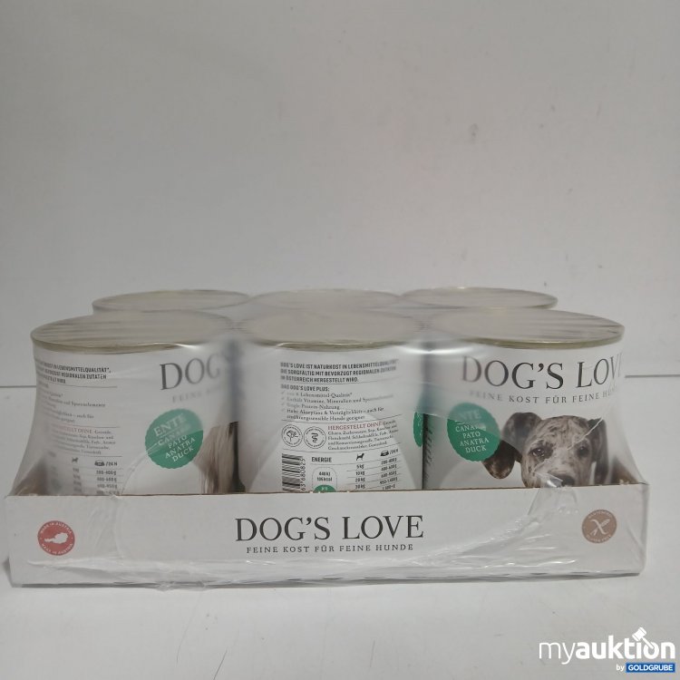 Artikel Nr. 891497: Dogs Love Hundefutter Ente 6x800g
