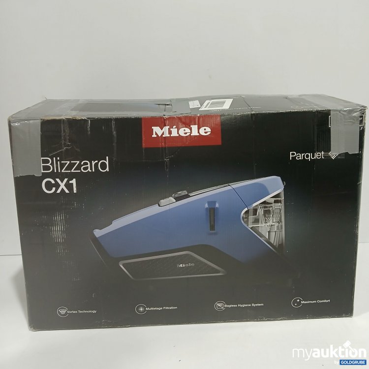 Artikel Nr. 903497: Miele Blizzard CX1 Parquet PowerLine SKCF5 Techblau 