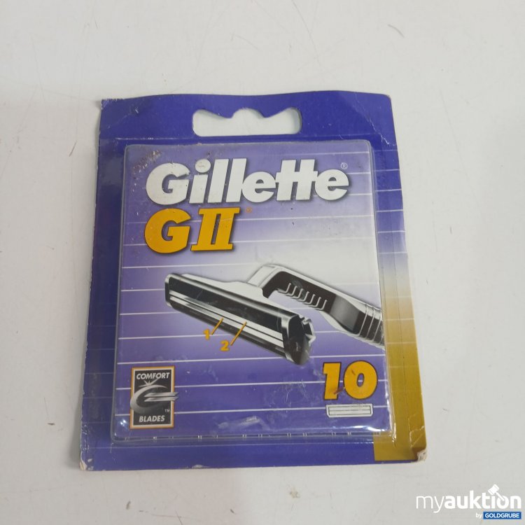 Artikel Nr. 910497 Artikel Nr. 910497: Gillette G II Blades 10Stk