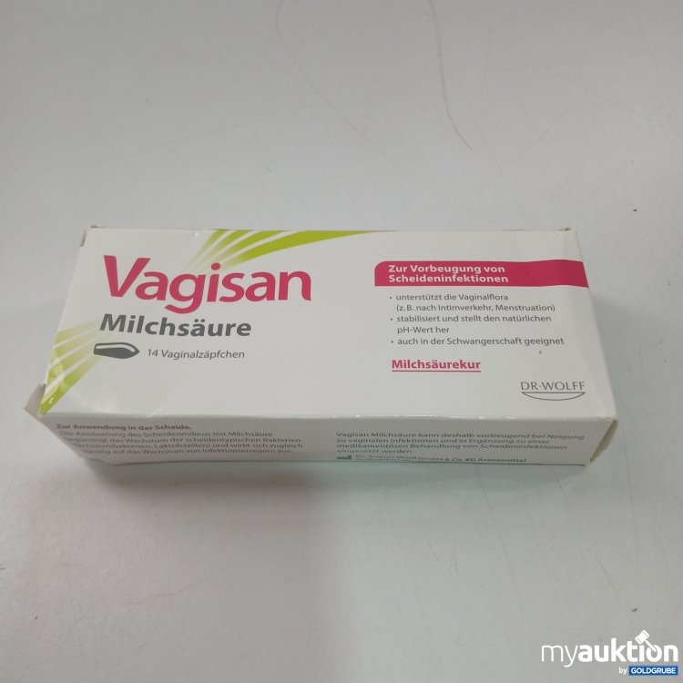 Artikel Nr. 814498 Artikel Nr. 814498: Vagisan Milchsäure 14 Vaginalzäpfchen