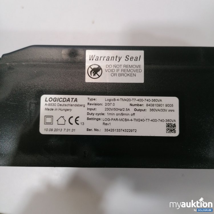 Artikel Nr. 889498 Artikel Nr. 889498: Logicdata LogicB-4-TM420-T7-400-740-360VA