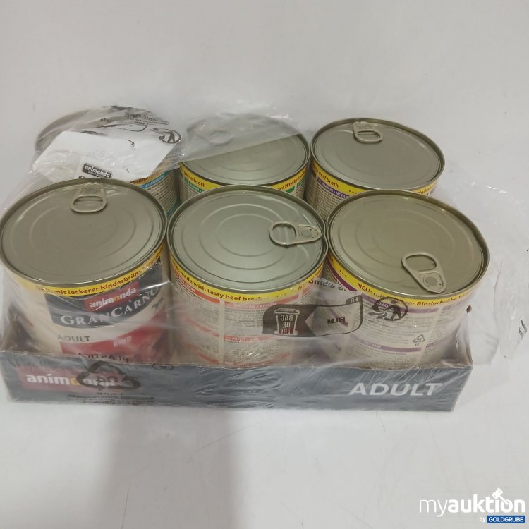 Artikel Nr. 898498: Animonda Grancarno diverse Sorten 6 x800g