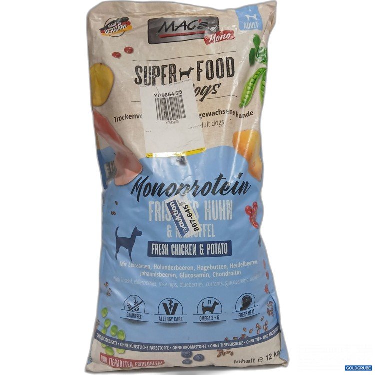 Artikel Nr. 914498: Macs Super Food Adult Hundefutter Huhn & Kartoffel 12kg 