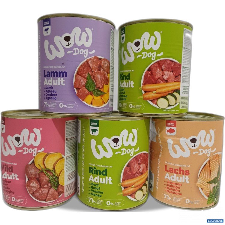 Artikel Nr. 962498: Wow Hundefutter diverse Sorten 5x800g 