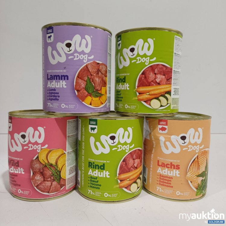 Artikel Nr. 962498: Wow Hundefutter diverse Sorten 5x800g 