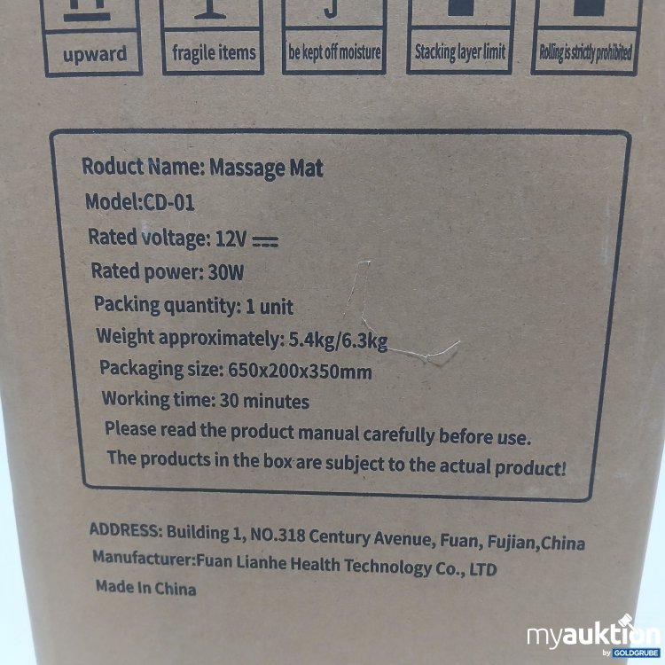 Artikel Nr. 971498: Massage cushion 650x200x350mm