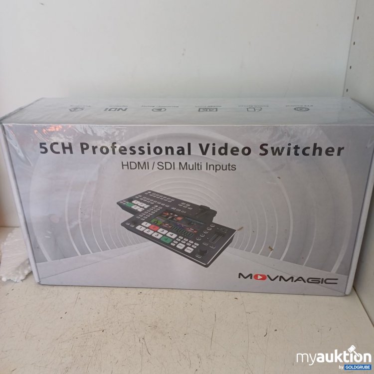 Artikel Nr. 976498: MOVMAGIC 5CH Professional Video Switcher HDMI/SDI Multi Inputs