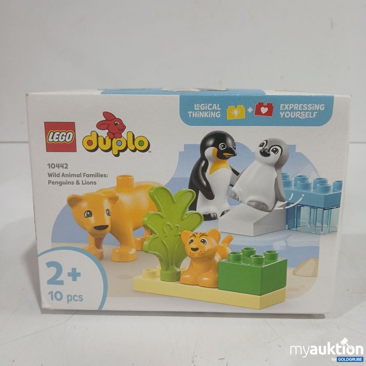 Artikel Nr. 989498 Artikel Nr. 989498: Lego Duplo Wild Animal Families Penguins & Lions 10442 2+