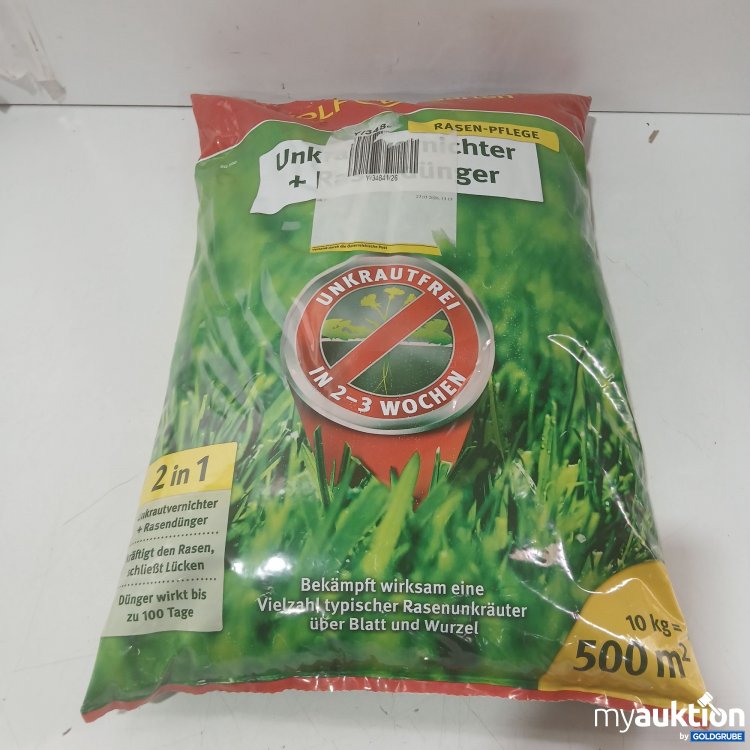 Artikel Nr. 993498: Wolfgarten Unkrautvernichter + Rasendünger 10kg
