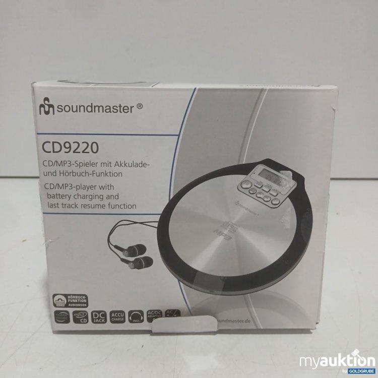 Artikel Nr. 447499: soundmaster CD9220 CD/MP3-Spieler
