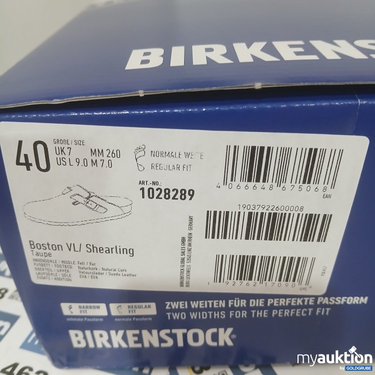 Artikel Nr. 462499 Artikel Nr. 462499: Birkenstock Boston VLI Shearling Größe 40