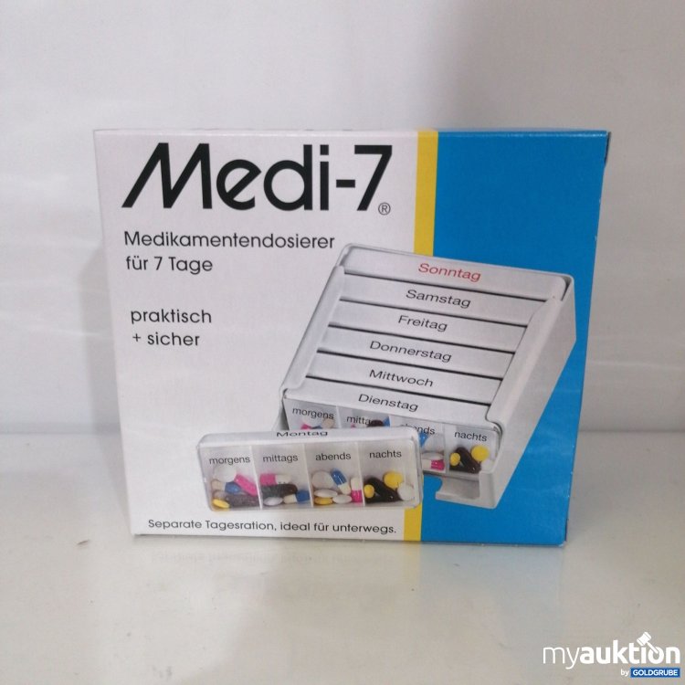 Artikel Nr. 746499 Artikel Nr. 746499: Medi-7 Medikamentdosierer für 7 tage
